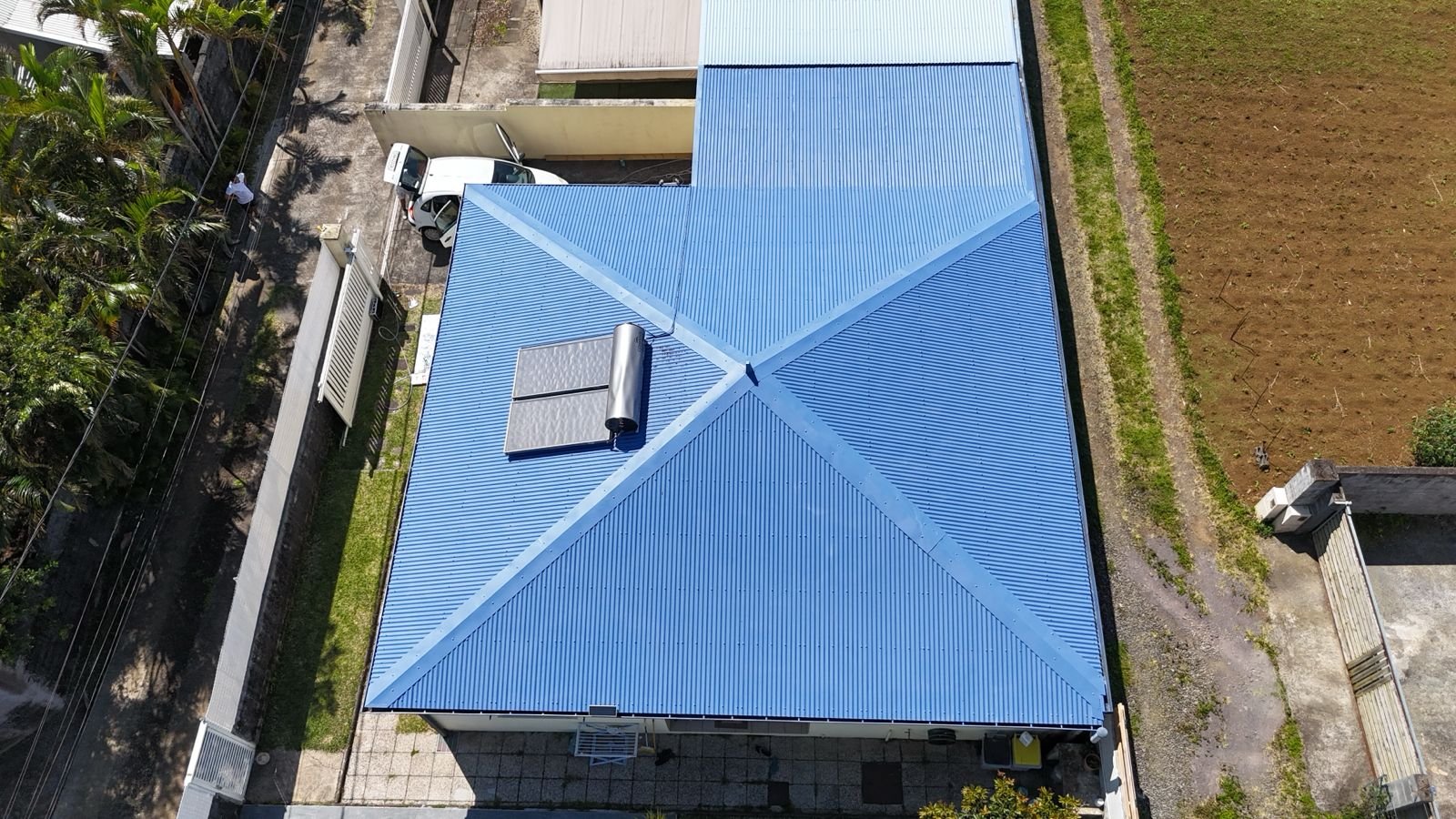 Installation de toiture neuve